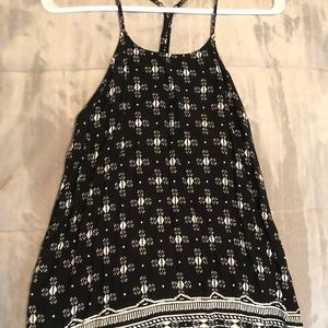 size small; old navy printed tank top